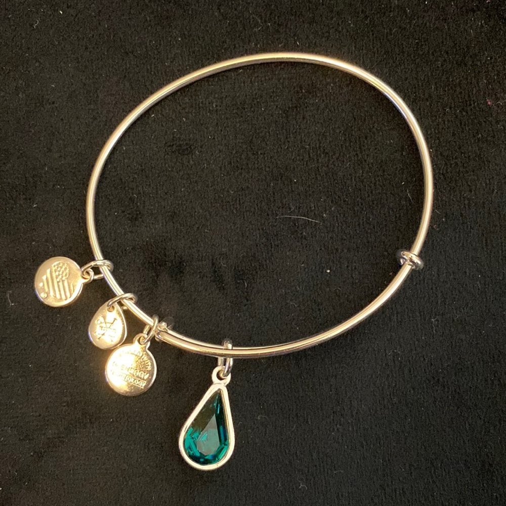 NWOT Alex and Ani silver bracelet